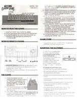 Tiger Electronics 7-740 Instruction Manual preview