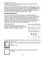 Preview for 8 page of Tiger Electronics Atlantis The Lost Empire The Shepherd's Journal Instructions Manual