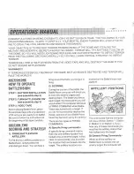 Предварительный просмотр 5 страницы Tiger Electronics BattleVision 42011WTIE-1 Instructions Manual