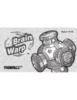 Tiger Electronics Brain Warp 7-579 Manual preview