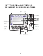 Preview for 6 page of Tiger Electronics Dear Diary SnapShot Organizer 71-555 Instruction Manual