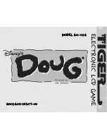 Предварительный просмотр 1 страницы Tiger Electronics Doug 60-036 Instruction Manual