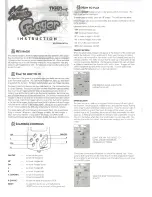 Предварительный просмотр 1 страницы Tiger Electronics Frogger 65-135 Instruction Manual