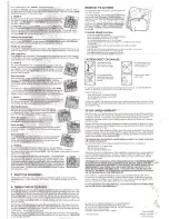 Предварительный просмотр 2 страницы Tiger Electronics Giga Faces 65-103 Instructions