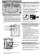 Tiger Electronics Harry Potter Talking Portrait Room Alarm Instructions preview