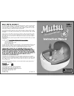 Предварительный просмотр 1 страницы Tiger Electronics Mutsu 59870 Instruction Manual