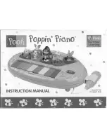 Preview for 1 page of Tiger Electronics Pooh Poppin' Piano 87-001 Instruction Manual