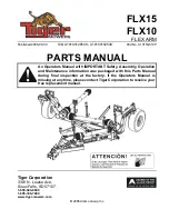 Предварительный просмотр 1 страницы Tiger Mowers FLX10 Parts Manual