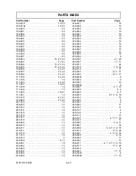 Preview for 30 page of Tiger Mowers FLX10 Parts Manual