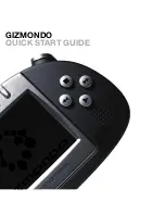 Предварительный просмотр 2 страницы Tiger Telematics Gizmondo Quick Start Manual