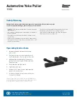 Tiger Tool 10850 Operating Instructions preview