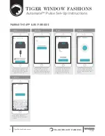 Preview for 4 page of Tiger Window Fashions AUTOMATE PULSE Quick Start Manual