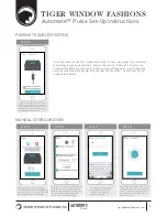 Preview for 5 page of Tiger Window Fashions AUTOMATE PULSE Quick Start Manual