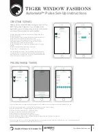 Preview for 9 page of Tiger Window Fashions AUTOMATE PULSE Quick Start Manual