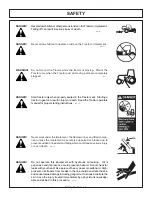 Preview for 10 page of Tiger BENGAL BRUTE JD 62-6420 CAB Operating Instructions Manual