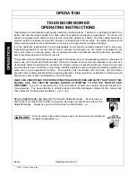 Предварительный просмотр 64 страницы Tiger BENGAL BRUTE JD 62-6420 CAB Operating Instructions Manual