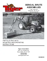 Tiger CNH T6010-80 Operating Instructions Manual preview