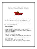 Preview for 239 page of Tiger CNH T6010-80 Operating Instructions Manual