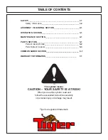 Предварительный просмотр 5 страницы Tiger COUGAR BOOM Mounting And Operating Instructions