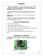 Предварительный просмотр 34 страницы Tiger COUGAR BOOM Mounting And Operating Instructions