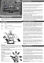 Tiger Goldberg 08-008 Instructions preview