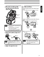 Предварительный просмотр 23 страницы Tiger JAJ-A55S Operating Instructions Manual