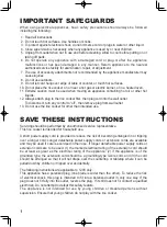 Preview for 2 page of Tiger JBA-A10G Operating Instructions Manual