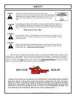 Предварительный просмотр 17 страницы Tiger JD 5065M Operating Instructions Manual