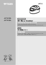 Tiger JKT-S10A Operating Instructions Manual preview