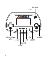 Preview for 2 page of Tiger Jumble 07-010 Instruction Manual