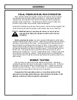 Preview for 44 page of Tiger KUBOTA M105S Mounting And Operating Instructions