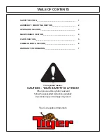 Preview for 5 page of Tiger M110GX Mounting And Operating Instructions