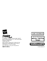 Preview for 11 page of Tiger Mission Paintball Trainer 42792 Instructions Manual