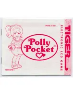 Preview for 1 page of Tiger Polly Pocket 72-805 Instructions Manual