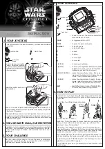 Tiger Star Wars Jedi Hunt 88-002 Instruction preview