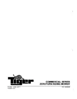 Предварительный просмотр 34 страницы Tiger TG 2661 Operator'S Manual