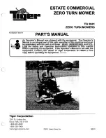 Предварительный просмотр 35 страницы Tiger TG 2661 Operator'S Manual