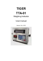 Preview for 1 page of Tiger TTA-01 User Manual