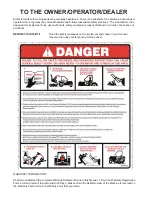 Preview for 2 page of Tiger TWR-120 Operator'S Manual