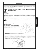 Preview for 29 page of Tiger TWR-120 Operator'S Manual