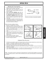 Preview for 49 page of Tiger TWR-120 Operator'S Manual