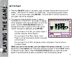 Preview for 5 page of Tiger Wheel of Fortune Deluxe Control Manual