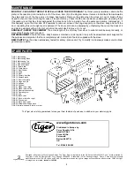 Preview for 4 page of Tiger Wood stove Installation And Operating Instructions