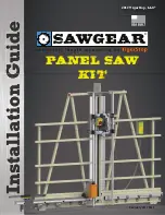 TigerStop SAWGEAR Installation Manual предпросмотр