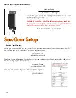 Предварительный просмотр 12 страницы TigerStop SAWGEAR Installation Manual