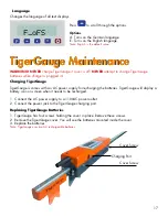 Предварительный просмотр 17 страницы TigerStop TigerGauge Installation Manual