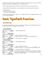 Preview for 23 page of TigerStop TigerRack Installation Manual