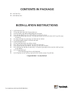 Preview for 3 page of TigerTough 112122 Installation Manual