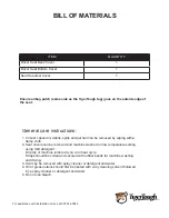 Preview for 4 page of TigerTough T62213 Installation Manual