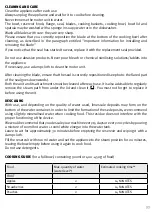 Preview for 36 page of TIGEX MiniChef Instructions For Use Manual